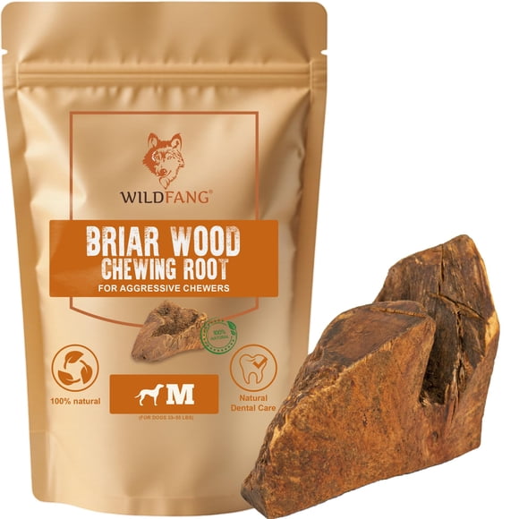 Juguete masticable para perros Wildfang Briar Wood, para perros de 15 a 25 kg