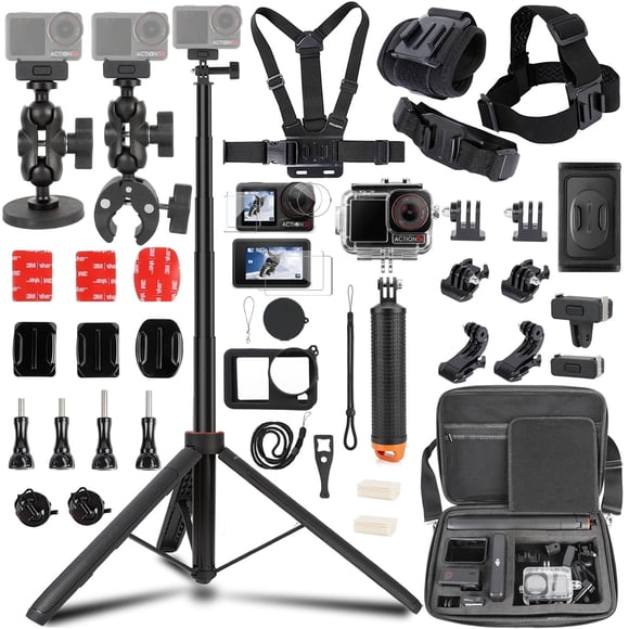 Kit DJI Osmo Action PellKing con Trípode de 135 cm y Estuche