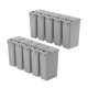 thumbnail image 2 of Cubo de basura Dowell Kitchen & Bath 47 L gris – paquete de 10, 2 of 8