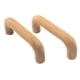 thumbnail image 3 of Tirador para cama Bath & Beyond, mango de teca de 9,2 cm, paquete de 2, 3 of 4