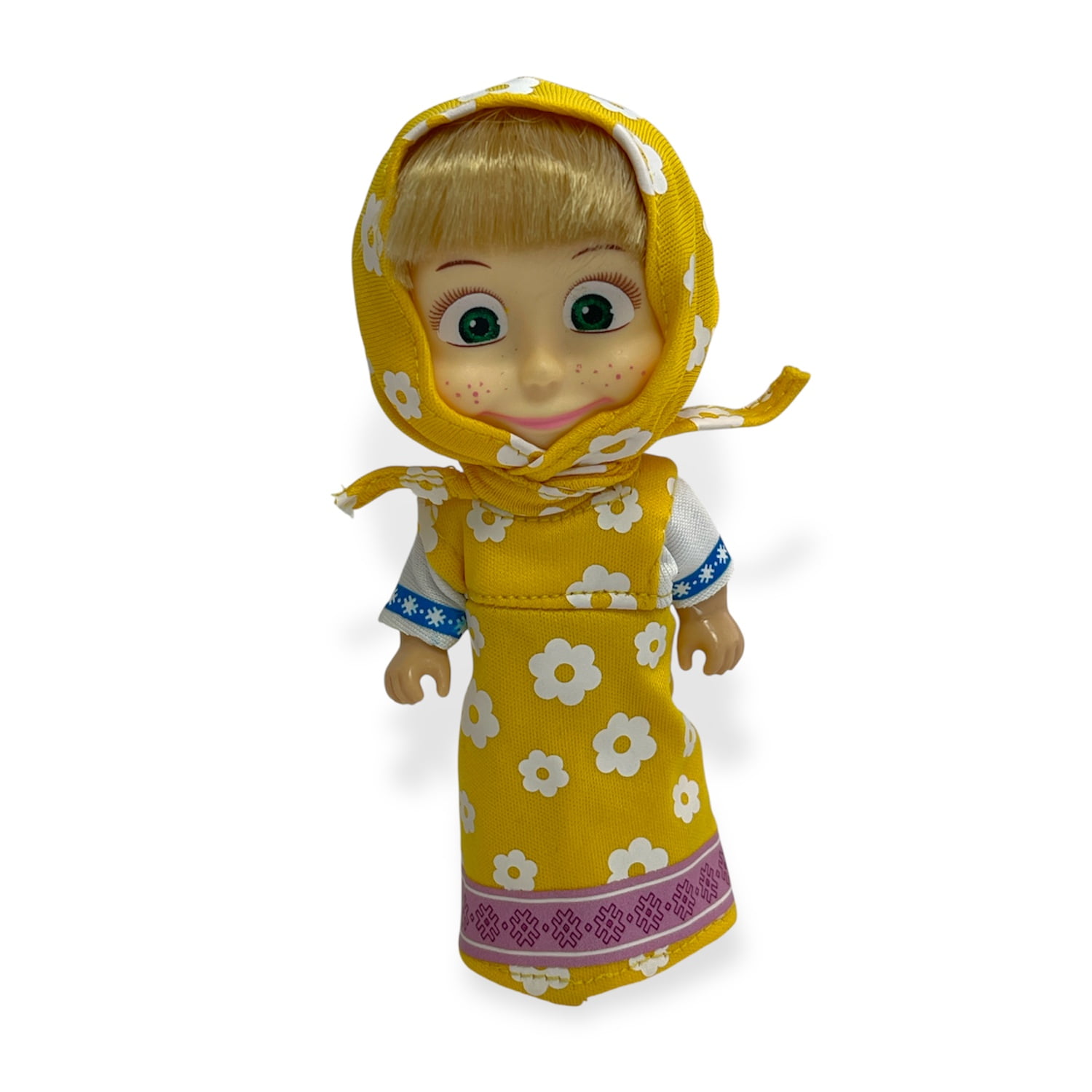 Toyng - Juguete Muñeca Masha Vestido Amarillo - Masha Y El Oso