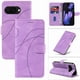 thumbnail image 4 of Funda tipo cartera con tapa para Google Pixel 9A con tarjetero, soporte y cubierta magnética Morado, 4 of 6