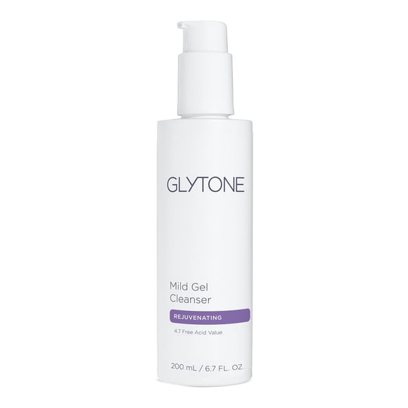 Limpiador facial Glytone Suave Gel con 4,7% de ácido glicólico, 200 ml