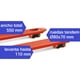 thumbnail image 5 of Transpaleta 3000 kg (3 Ton) Carro Angosto 550 mm., 5 of 5