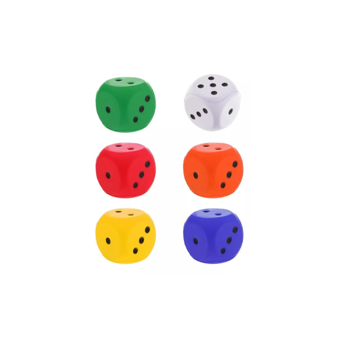 Genérico - Set X6 Dados De Esponja Suave