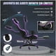 thumbnail image 3 of Silla Gamer Premium ES900 Reclinable 180° Reposabrazos 2D -Violeta, 3 of 8