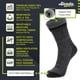 thumbnail image 2 of Calcetines térmicos de senderismo Alvada de lana merino para hombre, 3 pares, 2 of 5