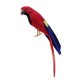 thumbnail image 5 of simulación con plumas artificiales loro pájaro animal modelo decoración del hogar a, 5 of 5