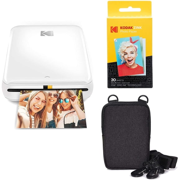 Impresora KODAK Step Wireless Mobile Photo Mini Color White