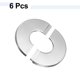 thumbnail image 4 of Uxcell 6pcs Brida Dividida de Pared 1.02" Acero Inoxidable Cubierta de Agujero de Pared Autoadhesiva, 4 of 7