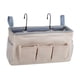 thumbnail image 1 of Organizador colgante para cama, estante para cama, mesita de noche, bolsa colgante con construcción y ganchos para una fijación rápida para camas alta Beige, 1 of 5