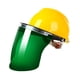 thumbnail image 4 of Campanas De Soldadura Lente De PC Soporte De Aluminio Gorra De Trabajo Sombrero Para Soldadura Pulido Mig Verde, 4 of 5