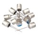 thumbnail image 2 of Condensador electrolítico de aluminio 10x, 16V 1000uf Práctico alto rendimiento para equipos industriales, bricolaje, computadoras de conmutación TV, 2 of 5