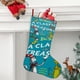 thumbnail image 2 of Dr. Seuss Tema: Calcetines de Navidad, fino lino blanco para colgar en escaleras y chimenea, decoración navideña para el hogar, regalo de Navidad.54cm×38cm, 2 of 5