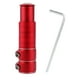 thumbnail image 3 of Extensor De Eje De Horquilla De Bicicleta Adaptador De Altura De Manillar De Bicicleta Para Bicicleta De Montaña Rojo 13cmx3.5cm, 3 of 5