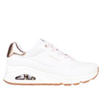 Zapatillas Skechers [Uno] Shimmer Away (Mujer) | 155196-Wht - Talla 38,5