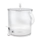 thumbnail image 3 of Dispensador de bebidas, contenedor dispensador de bebidas con grifo, jarra de agua fría portátil y resistente, barril de bebidas para jugo helado 19cmx18.5cm 3.5L, 3 of 5