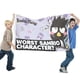 thumbnail image 2 of Badtz-Maru Bandera impresa con temática, regalo perfecto para fanáticos, amigos y familiares, y adecuada para actividades al aire libre e interiores, decoraciones de fiesta. 90 cm × 150 cm., 2 of 6