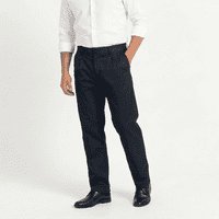 T-World - Pantalón Trabajo Ejecutivo Hombre Gabardina Premium Azul