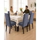 thumbnail image 5 of Juego De 6 Fundas Para Sillas De Comedor Ajustables Texturizadas, 5 of 6