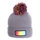 thumbnail image 1 of Gorro Lana Niño Pompon Gris, 1 of 3