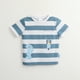 thumbnail image 1 of Polera Manga Corta Niño Colgando Del Bolsillo Azul Bluey, 1 of 5