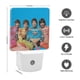 thumbnail image 2 of Los Beatles Luz nocturna LED con sensor de anochecer a amanecer para dormitorio, baño, pasillo, escaleras - Lámpara LED nocturna de enchufe, 0.5W - 1 pieza, 2 of 6