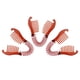 thumbnail image 3 of Clip De Peinado 3pcs Bun Donut Twist Braid Ponytail Maker Accesorio Marrón, 3 of 3