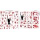 thumbnail image 3 of Pegatina Fprsuzw Halloween Sangriento 20 cm x 30 cm, 12 hojas, 3 of 7