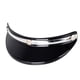 thumbnail image 5 of Visera Para Casco De Moto Peak 3 Snaps Trendy Para Cascos 3/4 Recambios Negro Plata, 5 of 5