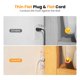 thumbnail image 4 of Cable de extensión HONIZER 3,7 m USB‑C 20 W con enchufe plano, 4 of 7