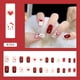 thumbnail image 1 of Uñas postizas europeas, uñas postizas con acabado UV, brillantes, cobertura total, uñas postizas artificiales, uñas para mujer, 1 of 5