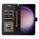 thumbnail image 5 of FOXDOCK Funda tipo Cartera para Samsung Galaxy S23 Plus – Cubierta de Cuero PU con Múltiples Ranuras, Bolsillo para Efectivo y Correa de Muñeca, 5 of 6