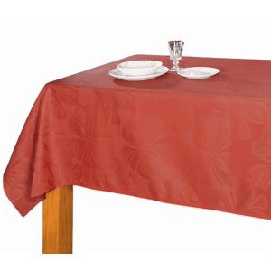 Mantel Jacquard Texturizado Premium Rojo – Doral
