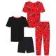 thumbnail image 3 of Conjunto de pijama Marvel Boys AMAZING 4, manga corta, 4 piezas, algodón, 3 of 4