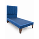 thumbnail image 3 of Cama Plaza y Media Turin Azul Respaldo + Base + Colchon Mery Desing, 3 of 8