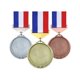 thumbnail image 3 of 3 Medallas De Metal En Blanco De Aleación De Zinc Con Cintas Para Competición Estilo C, 3 of 5