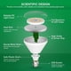 thumbnail image 5 of Bombilla LED para Cultivo SANSI 24W 4000K 120° BR30 IP54 Equivalente a 200W, 5 of 7
