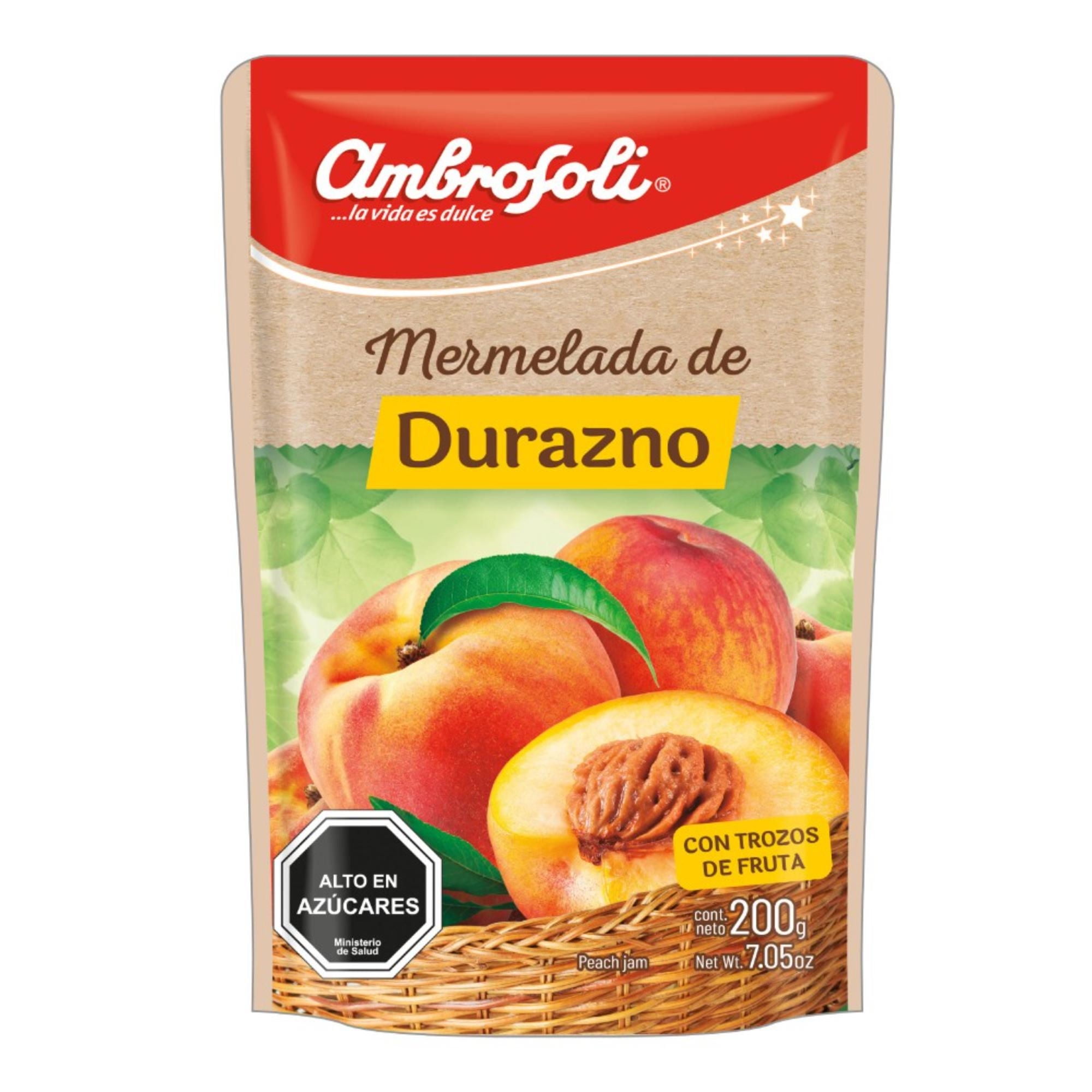 Mermelada Durazno 200 g Ambrosoli