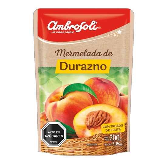 Mermelada Durazno 200 g Ambrosoli