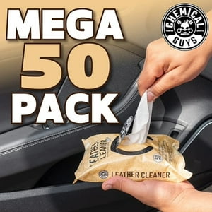Chemical Guys - Toallas Humedecidas Leather Cleaner Wipes