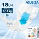 thumbnail image 1 of Pañales Infantiles Desechable Aileda Tamaño Grande G 18 Para 9-13kg Unidades Paquete Fácil De Llevar Género Sin Género, 1 of 8