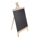 thumbnail image 1 of Pizarra negra + atril madera caballete pizarra tiza 20x36cms, 1 of 3