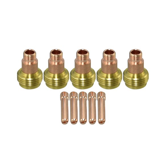 Kit RIVERWELD de lente de gas TIG 10 piezas 3/32"