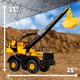 thumbnail image 3 of Camión de construcción de juguete Tonka Steel Classics Mighty Crane, 3 of 6