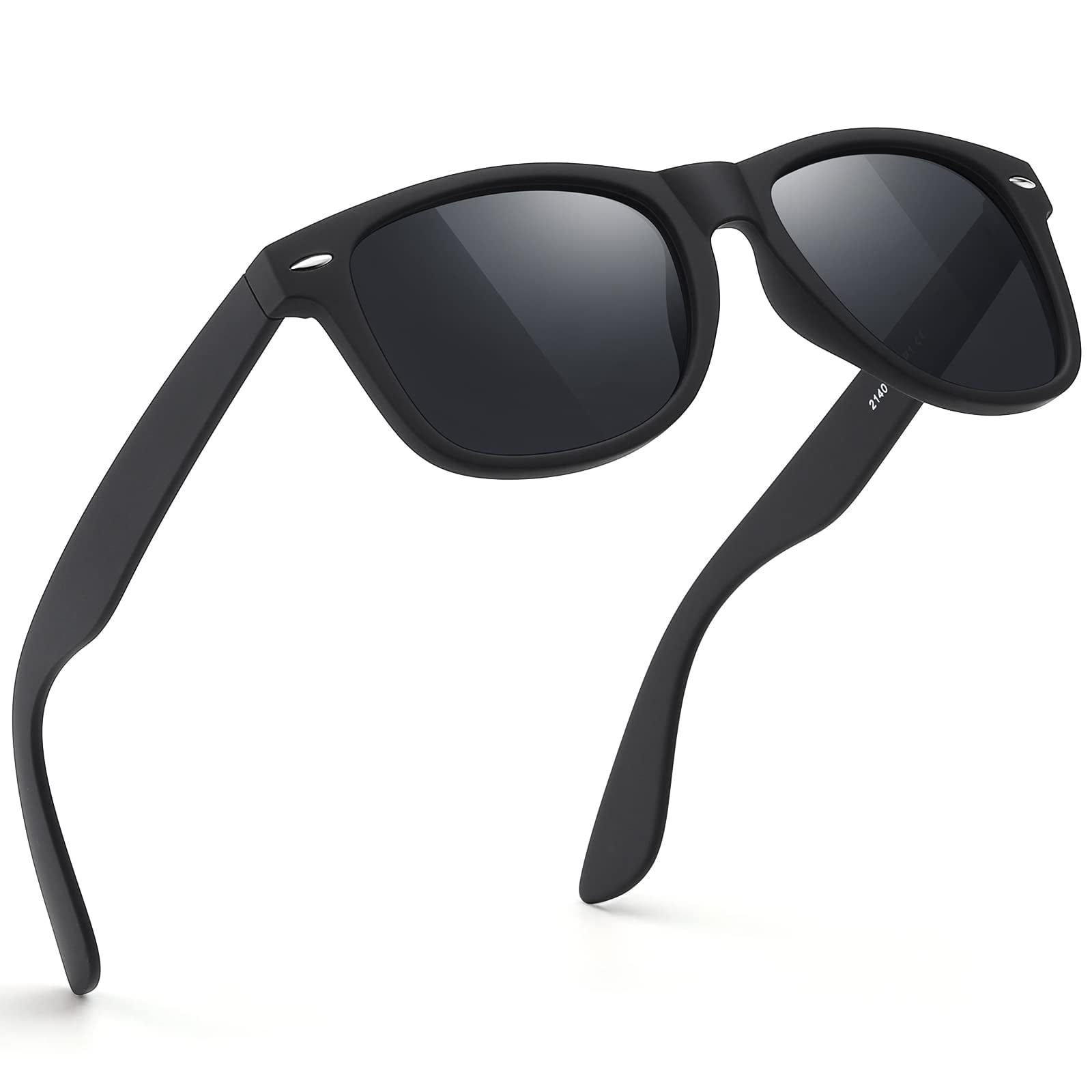 Gafas De Sol Feidusun Polarizadas Para Hombre Y Mujer, Negras