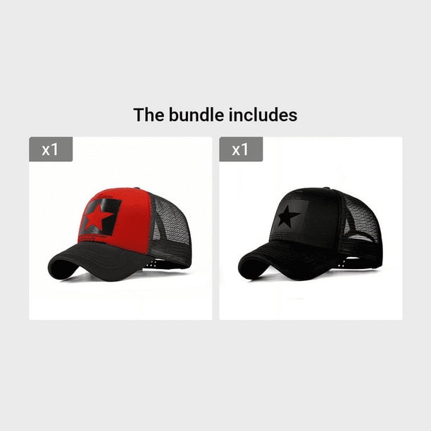 Pentagram Pattern Mesh Baseball Cap