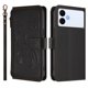 thumbnail image 2 of Funda Cartera Mariposa para [Samsung Galaxy S26 Edge] con Soporte y Cremallera Negro, 2 of 6