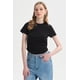 thumbnail image 1 of Polera Mujer Recogido Negro, 1 of 4