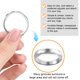 thumbnail image 2 of Ajustadores invisibles para anillos Haiou, 6 piezas, para anillos flojos, 2 of 7